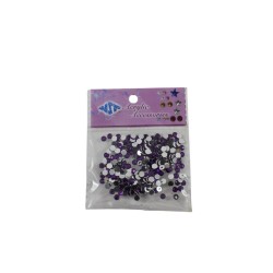 CRISTALES 5MM MORADO