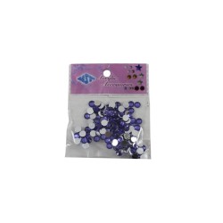CRISTALES 7MM MORADO