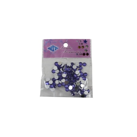 CRISTALES 7MM MORADO