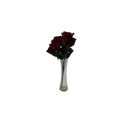 ROSAL BOTÓN GUINDA X7