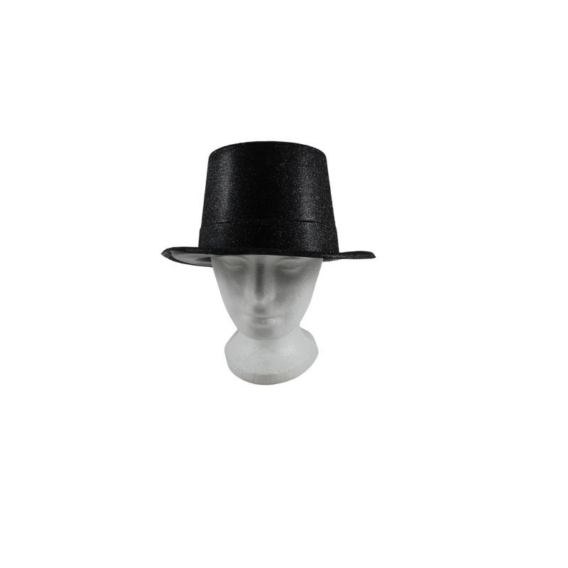 SOMBRERO GLITTER NEGRO