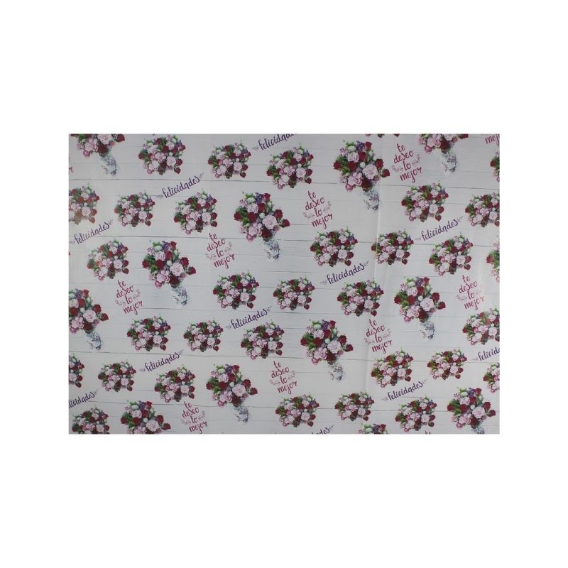 PAPEL PARA REGALO FLORES