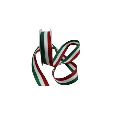 LISTÓN TRICOLOR SATÍN NUM 9