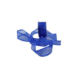 ORGANZA C/SATIN 1.5 AZUL REY