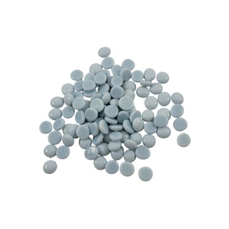 GEMAS DE VIDRIO BLANCA