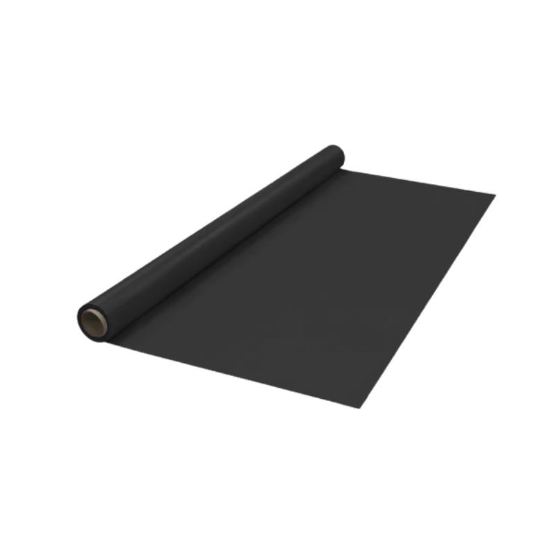 METRO DE MANTEL DE PLÁSTICO NEGRO