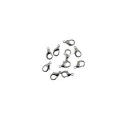 BROCHE PERICO 14 MM PLATA