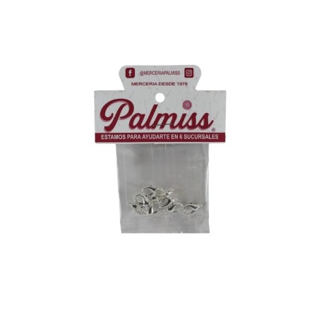 BROCHE PERICO 14 MM PLATA
