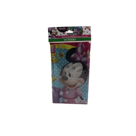 MANTEL DE PLÁSTICO MINNIE MOUSE