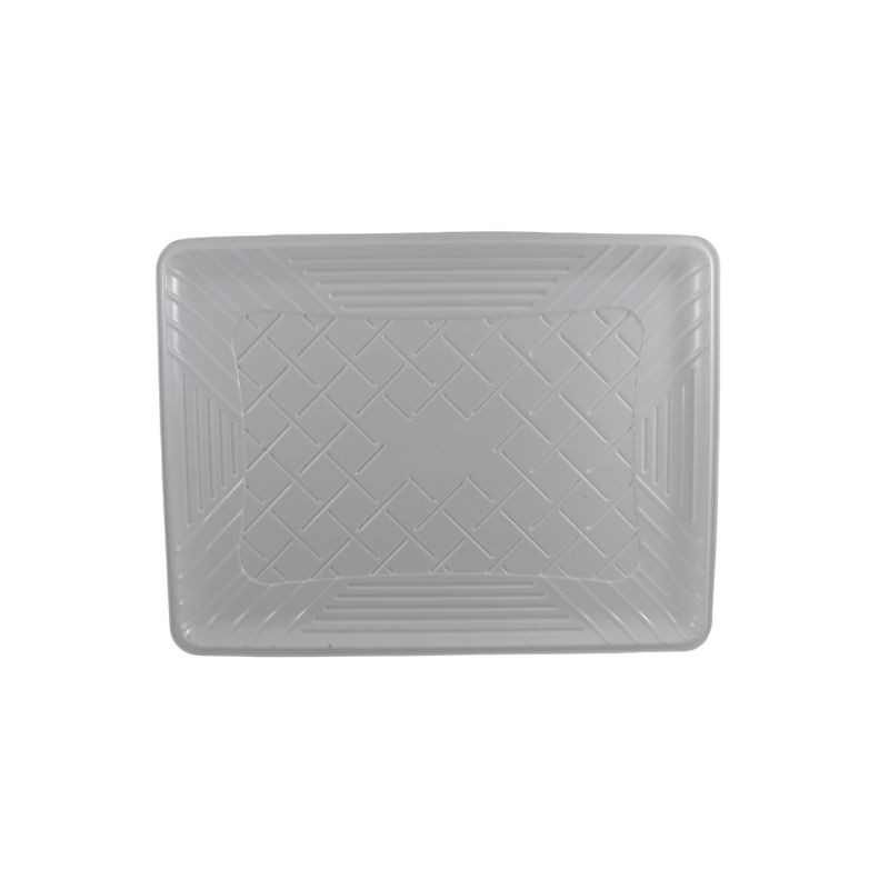 CHAROLA RECTANGULAR BLANCA