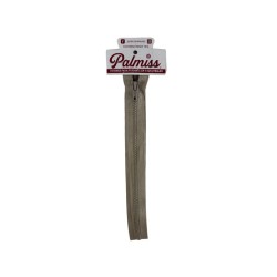 CIERRE PARA CHAMARRA 60CM BEIGE