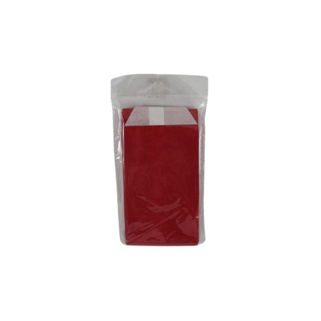 BOLSA DE PAPEL  8X15CM ROJO