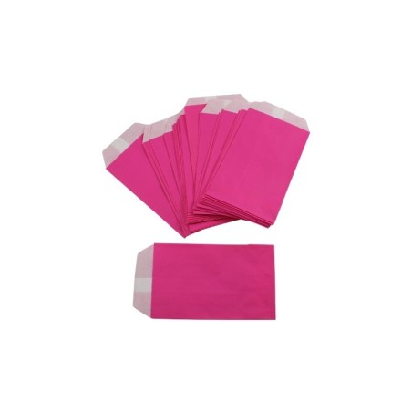 BOLSA DE PAPEL  8X15CM ROSA