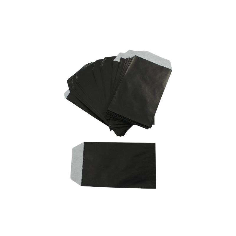 BOLSA DE PAPEL  8X15CM NEGRA
