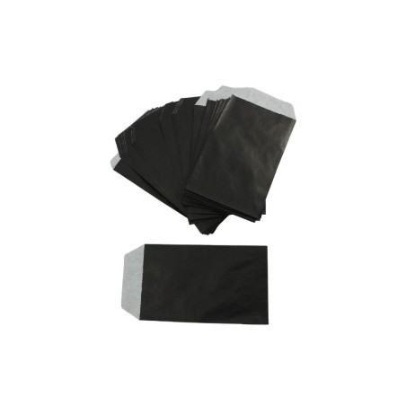 BOLSA DE PAPEL  8X15CM NEGRA