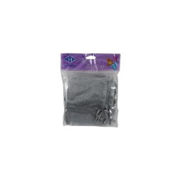 BOLSITA DE ORGANZA DE 4 X 5 PLATA