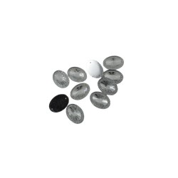 PIEDRA CORRUGADA OVAL 18X25MM