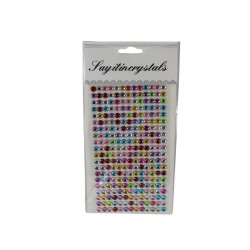 STICKER PIEDRA 6MM SURTIDO