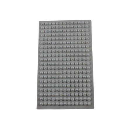 STICKER 1/2 PERLA 6MM BOREAL BLANCO