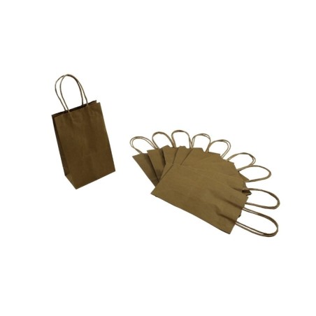 BOLSA DE PAPEL CON ASA 8X5 NATURAL