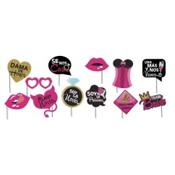 ACCESORIOS PARA FOTOS DESPEDIDA SOLTERA