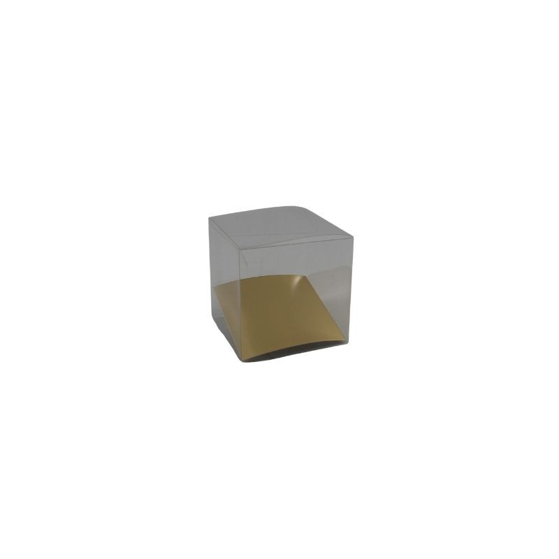 CAJA CUBO DE 2 TRANSPARENTE