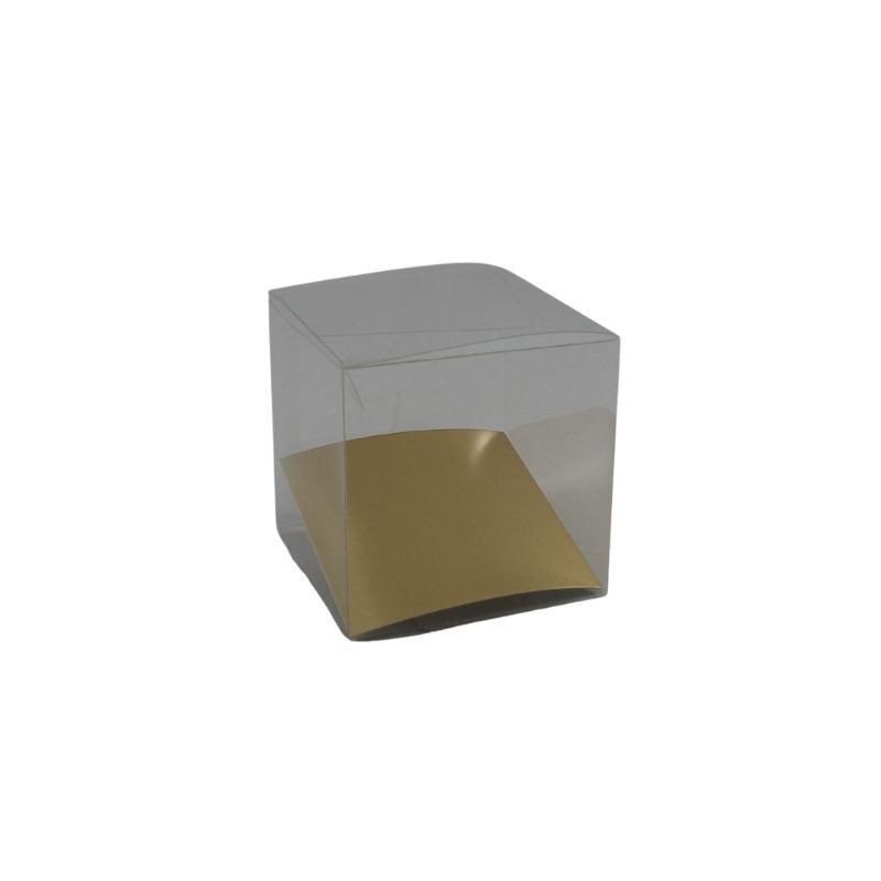CAJA CUBO DE 3.5  TRANSPARENTE
