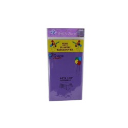 MANTEL DE PLÁSTICO MORADO