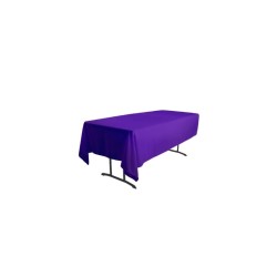 MANTEL DE PLÁSTICO MORADO