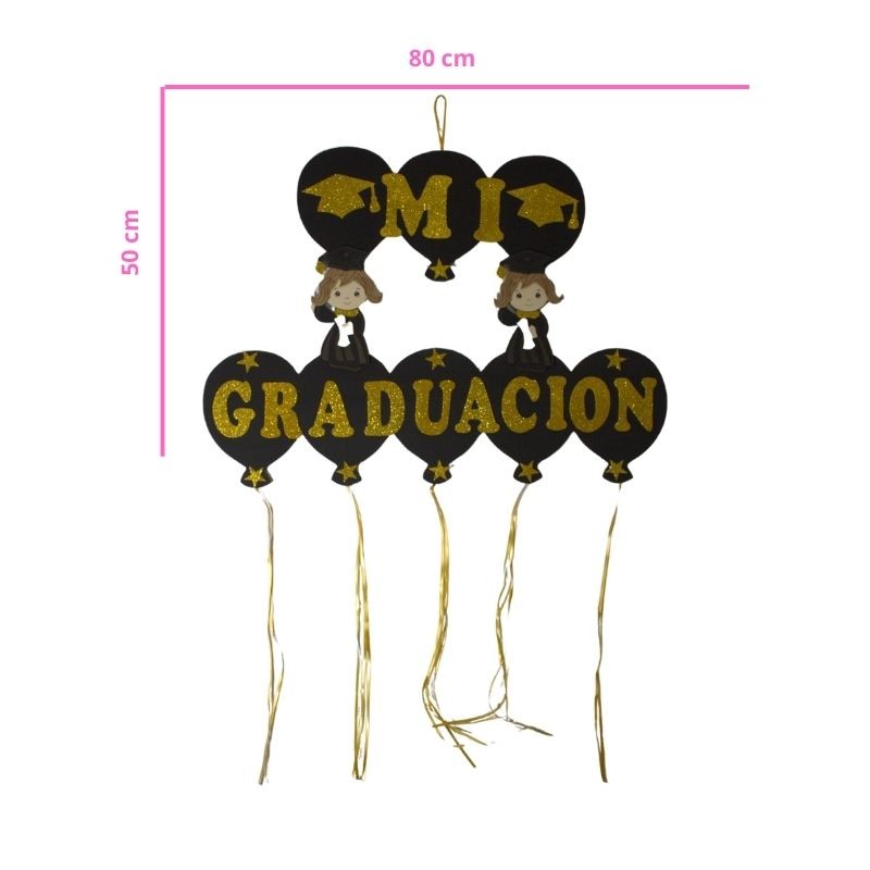 LETRERO MI GRADUACIÓN DE FOMI NIÑA