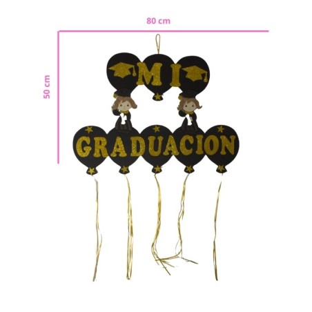 LETRERO MI GRADUACIÓN DE FOMI NIÑA