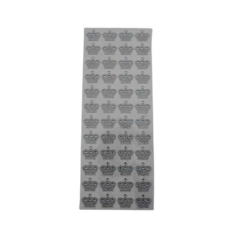 STICKER CORONAS PLATA
