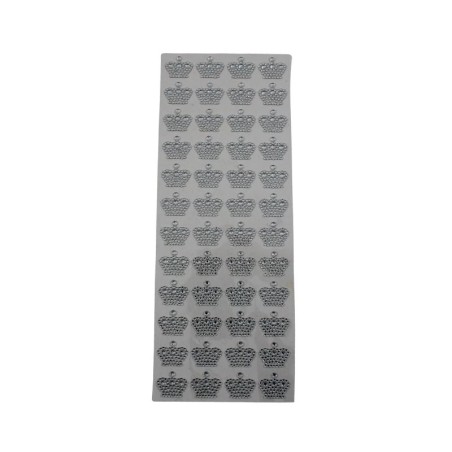 STICKER CORONAS PLATA