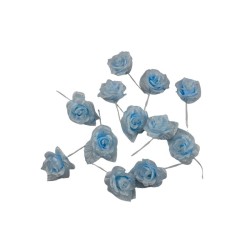 ROSAL DE SATÍN AZUL