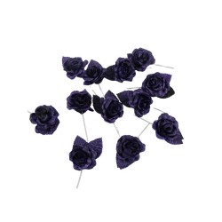 ROSAL DE SATÍN MORADO FUERTE