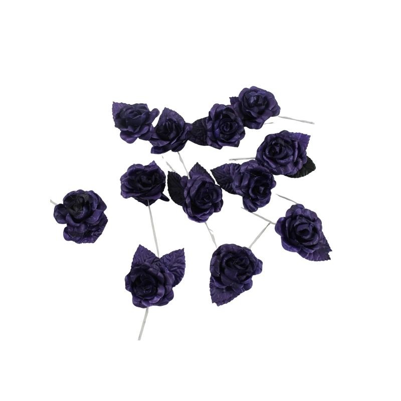 ROSAL DE SATÍN MORADO FUERTE