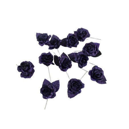 ROSAL DE SATÍN MORADO FUERTE