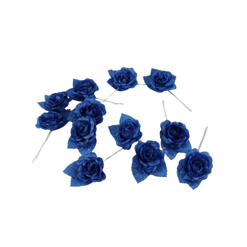 ROSAL DE SATÍN AZUL REY