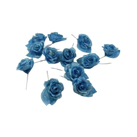 ROSAL DE SATÍN TURQUESA