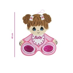 BEBÉ DE FOMI 40 CM ROSA