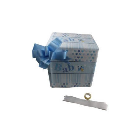 PAPEL PARA REGALO BABY SHOWER AZUL