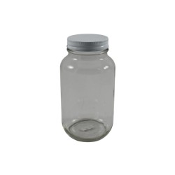 FRASCO DE VIDRIO CILINDRO 940ML