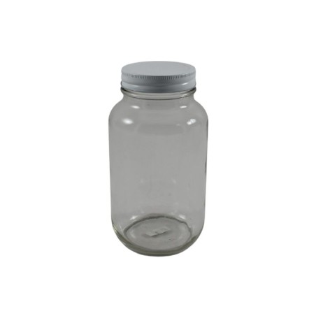 FRASCO DE VIDRIO CILINDRO 940ML