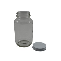 FRASCO DE VIDRIO CILINDRO 940ML