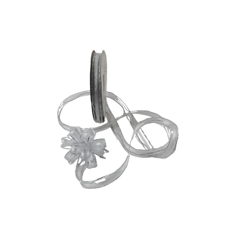 LISTÓN MOÑOFACIL BLANCO/PLATA