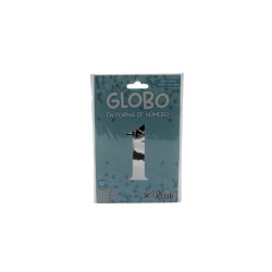 GLOBO 32 METÁLICO NÚMERO 1 PLATA