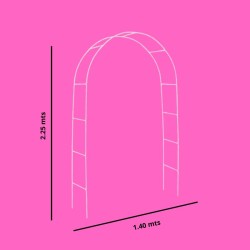 ARCO 1.40MTS X 2.25MTS BLANCO