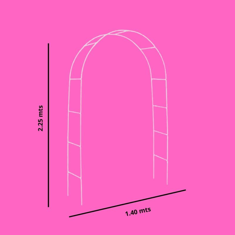 ARCO 1.40MTS X 2.25MTS BLANCO