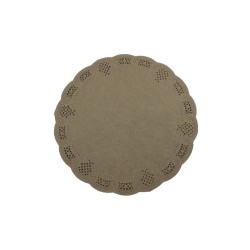 SERVILLETA  DE PAPEL 25CM NATURAL