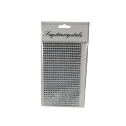 STICKER PIEDRA  4MM CRISTAL